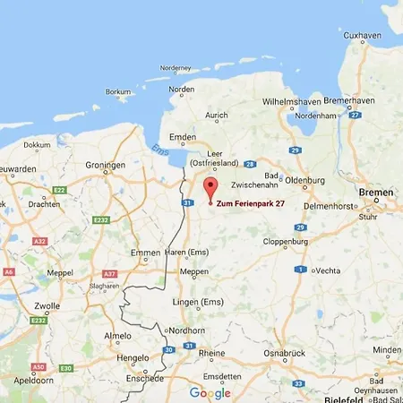 With 3 Bedrooms * Papenburg-Obenede