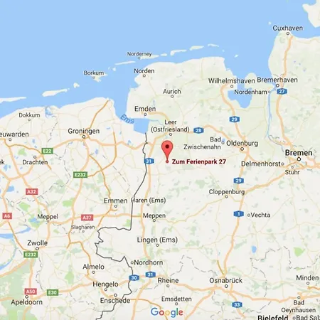 With 3 Bedrooms * Papenburg-Obenede